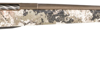 Tikka JRTXVW341 T3x Lite Full Size 300 WSM 3+1 24.30" Midnight Bronze Cerakote Fluted Threaded Barrel, Drilled & Tapped Steel Receiver, Veil Wideland Fixed Synthetic Stock
