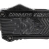 CobraTec Knives LBCTK1LDNS CTK-1 Large 3.75" OTF Drop Point Plain D2 Steel Blade/Black Aluminum Handle Features Glass Breaker Includes Pocket Clip 1 123137