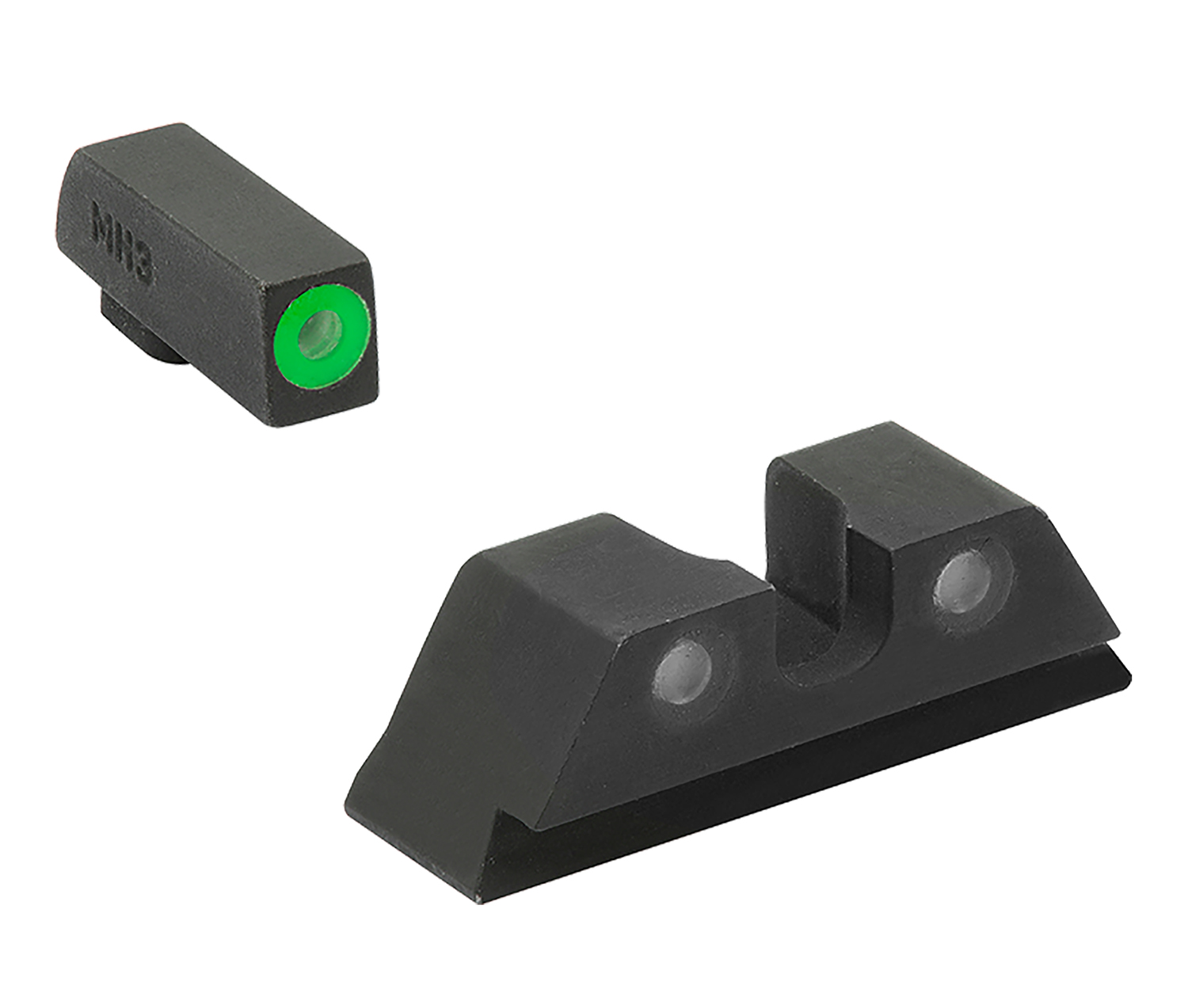Meprolight USA 402243111 Hyper-Bright Sight Set Green Tritium/Black Frame Compatible w/Glock 17/17L/19/22/23, Post/Dovetail Mount 3 Meprolight USA 402243111 Hyper-Bright Sight Set Green Tritium/Black Frame Compatible w/Glock 17/17L/19/22/23, Post/Dovetail Mount