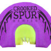 Foxpro CSMOUTHVFANG Crooked Spur V-Fang Diaphragm Call Triple Reed Turkey Sounds Attracts Turkeys Purple 1 126597