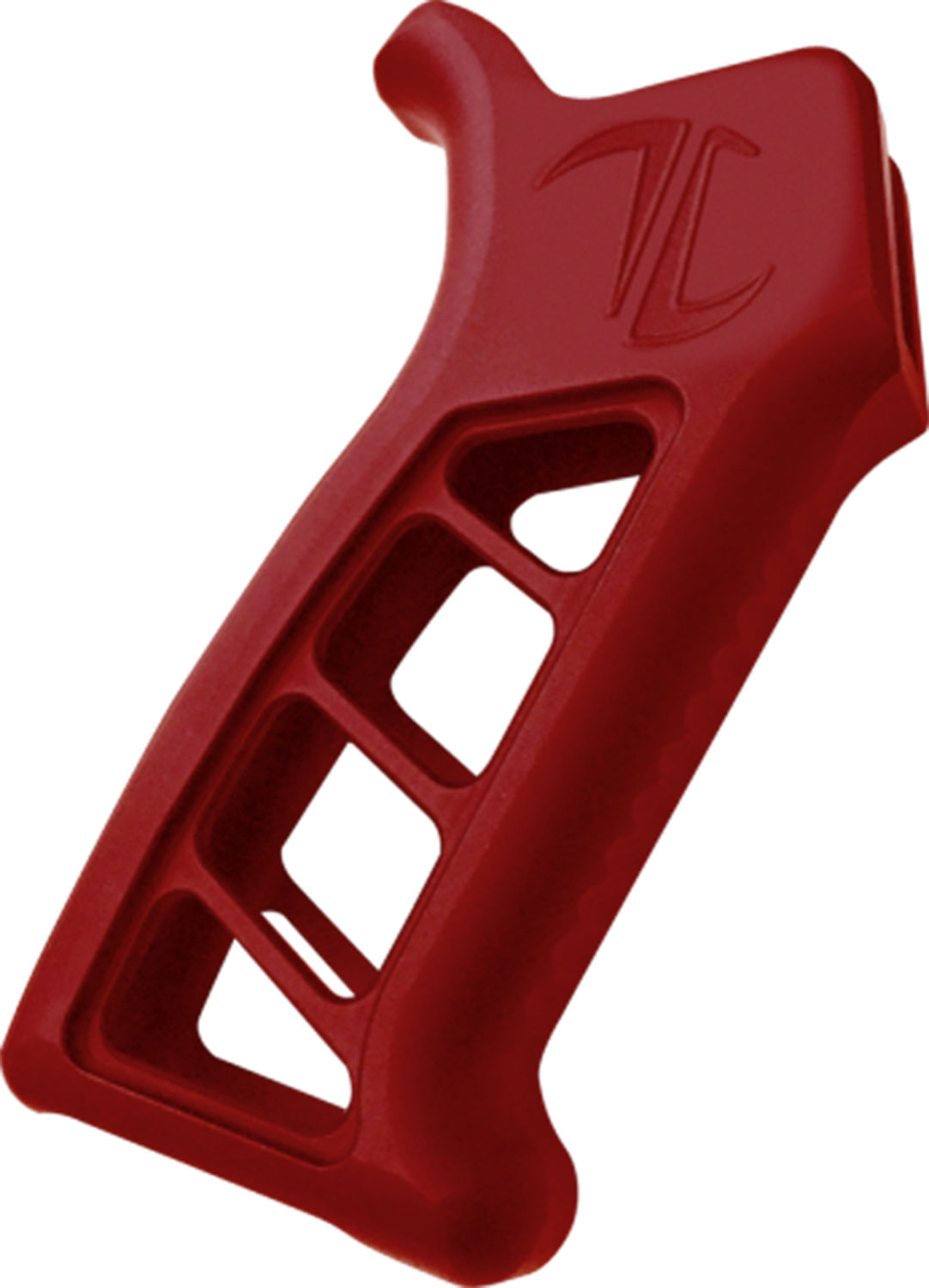TIMBER CREEK OUTDOOR INC EARPGR Enforcer AR Pistol Grip Red Anodized with Clear Cerakote Aluminum 3 TIMBER CREEK OUTDOOR INC EARPGR Enforcer AR Pistol Grip Red Anodized with Clear Cerakote Aluminum