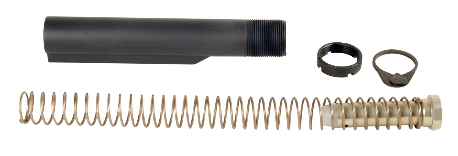 LBE Unlimited MILBUFKTCG Mil-Spec Buffer Tube Kit 6 Position AR-15 Gray 3 LBE Unlimited MILBUFKTCG Mil-Spec Buffer Tube Kit 6 Position AR-15 Gray