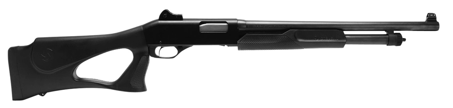 Stevens 23249 320 Security 20 Gauge 3" 5+1 18.50" Chrome Lined Barrel, Matte Black Fixed Thumbhole Stock, Ghost Ring Sight 2 Stevens 23249 320 Security 20 Gauge 3" 5+1 18.50" Chrome Lined Barrel, Matte Black Fixed Thumbhole Stock, Ghost Ring Sight