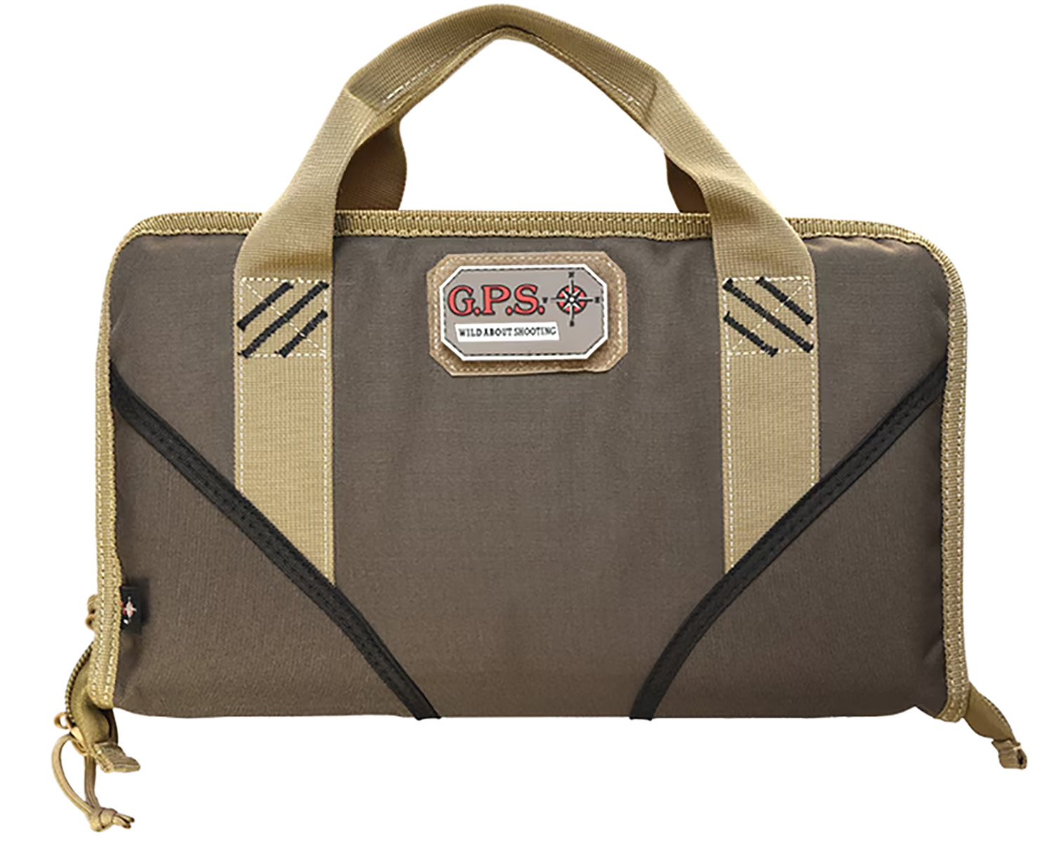 GPS Bags 1485PCMF Memory Foam Pistol Case Large Size w/ Lockable Zippers Mag Storage Pockets & Black Finish Holds 1 Handgun 2 GPS Bags 1485PCMF Memory Foam Pistol Case Large Size w/ Lockable Zippers Mag Storage Pockets & Black Finish Holds 1 Handgun
