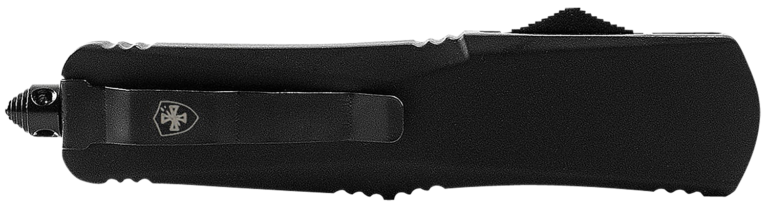 Templar Knife LBR231 Gen II Large 3.50" OTF Tanto Plain Black Oxide Stonewashed 440C SS Blade,, 5.25" Black Aluminum/Rubber Handle, Glass Breaker 3 Templar Knife LBR231 Gen II Large 3.50" OTF Tanto Plain Black Oxide Stonewashed 440C SS Blade,, 5.25" Black Aluminum/Rubber Handle, Glass Breaker