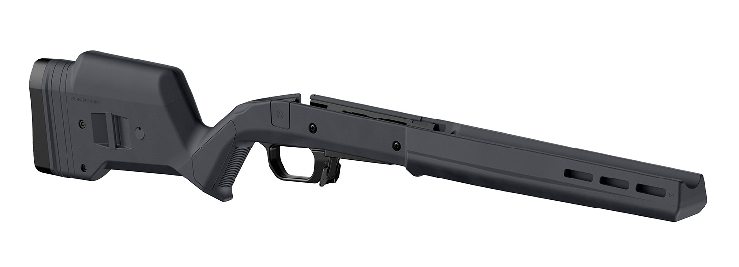 Magpul MAG1069-GRY-RT Hunter 110 Stock Fixed with Aluminum Bedding & Adjustable Comb Gray Synthetic for Savage 110 Short Action Right Hand 3 Magpul MAG1069-GRY-RT Hunter 110 Stock Fixed with Aluminum Bedding & Adjustable Comb Gray Synthetic for Savage 110 Short Action Right Hand
