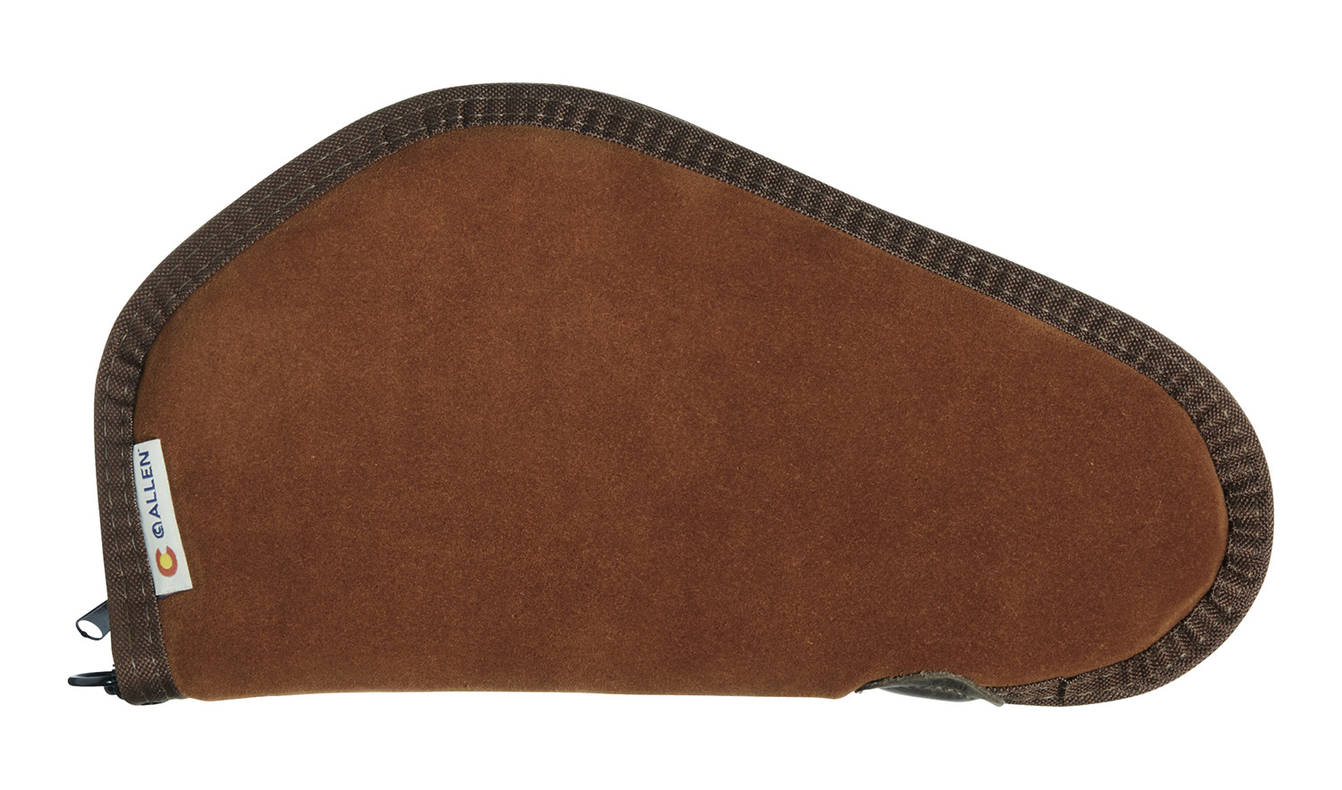 Heritage Cases 8611 Handgun Case Brown Suede w/Black Trim, Faux Sherpa Lining & Foam Padding, Lockable Zippers 11" L 3 Heritage Cases 8611 Handgun Case Brown Suede w/Black Trim, Faux Sherpa Lining & Foam Padding, Lockable Zippers 11" L