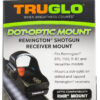 TruGlo TGTG8955R2 Shotgun Receiver Mount Black Remington Trijicon RMR 2 136029