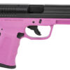 FMK G9C1G2PKSSCM 9C1 G2 9mm Luger 10+1 4" Black Stainless Steel Barrel, Black Serrated Carbon Steel Slide, Pink Polymer Frame w/Picatinny Rail, Black Backstrap Grip 2 140199 1