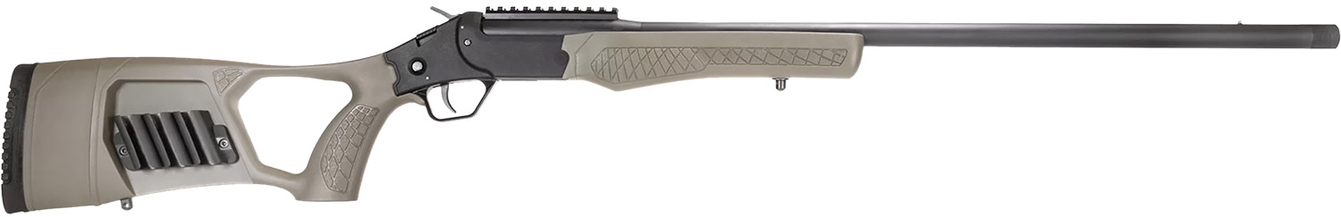 Rossi SSP20TKY Tuffy Turkey 20 Gauge 1rd 26" Alloy Steel Barrel & Receiver w/Matte Black Finish, Synthetic OD Green Fixed Thumbhole Stock w/Shell Holder, Ambidextrous (Youth) 2 Rossi SSP20TKY Tuffy Turkey 20 Gauge 1rd 26" Alloy Steel Barrel & Receiver w/Matte Black Finish, Synthetic OD Green Fixed Thumbhole Stock w/Shell Holder, Ambidextrous (Youth)