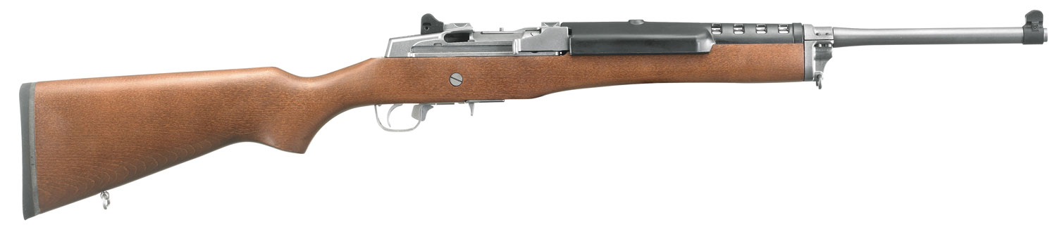 Ruger 5802 Mini-14 Ranch 223 Rem/5.56 NATO 5+1 18.50" Matte Stainless Steel Barrel, Matte Stainless Steel Drilled & Tapped Receiver, Hardwood Fixed Stock, Right Hand 3 Ruger 5802 Mini-14 Ranch 223 Rem/5.56 NATO 5+1 18.50" Matte Stainless Steel Barrel, Matte Stainless Steel Drilled & Tapped Receiver, Hardwood Fixed Stock, Right Hand