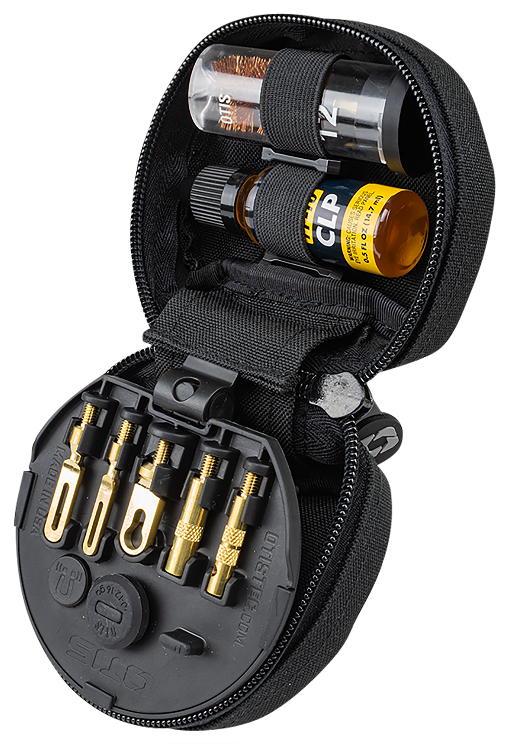 Otis FG753G 3-Gun Competition Cleaning Kit Multi-Caliber 12 Gauge Firearm Type Universal Bronze Bristle 2 Otis FG753G 3-Gun Competition Cleaning Kit Multi-Caliber 12 Gauge Firearm Type Universal Bronze Bristle
