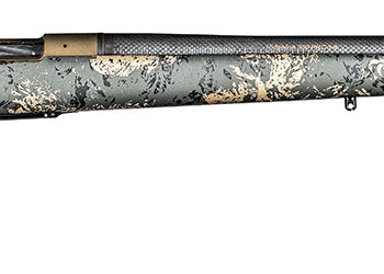Christensen Arms 8010631500 Ridgeline FFT 6.8 Western 3+1 20" Carbon Fiber/Threaded Barrel, Burnt Bronze Cerakote, Green with Black/Tan Accents Stock