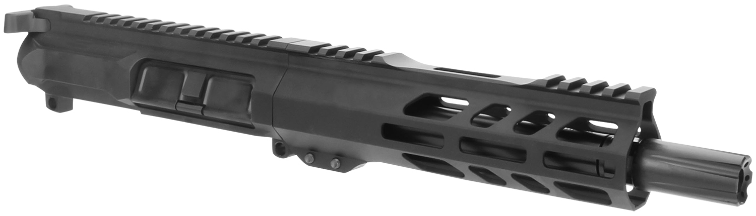 TacFire BU9MM7 Pistol Upper Assembly 9mm Luger Caliber with 7" Black Nitride Barrel, Black Anodized 7075-T6 Aluminum Receiver & M-LOK Handguard for AR-Platform Includes Bolt Carrier Group 3 TacFire BU9MM7 Pistol Upper Assembly 9mm Luger Caliber with 7" Black Nitride Barrel, Black Anodized 7075-T6 Aluminum Receiver & M-LOK Handguard for AR-Platform Includes Bolt Carrier Group