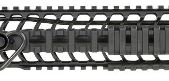 Spikes Tactical  Midlength  Complete 5.56x45mm NATO 16", Black,  12" Picatinny Handguard, A2 Flash Hider