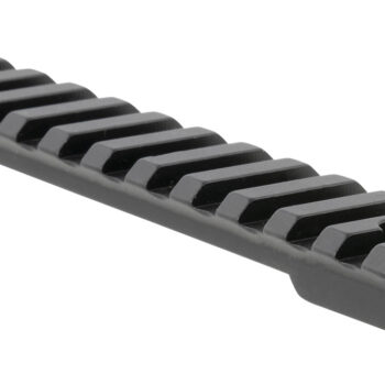 Talley PLM258763 Fierce Picatinny Rail  Black Anodized Long Action 20 MOA