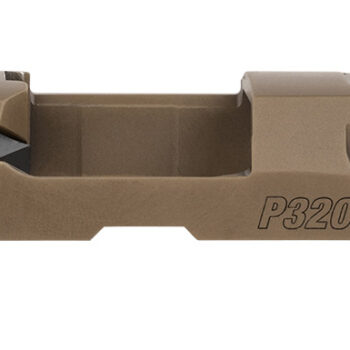 Sig Sauer 8900953 P320  Sig P320 9mm Luger PVD Coyote Brown Stainless Steel Optic Ready Slide XRAY3 Suppressor Sights Compatible With ROMEO1 & ROMEO Pro