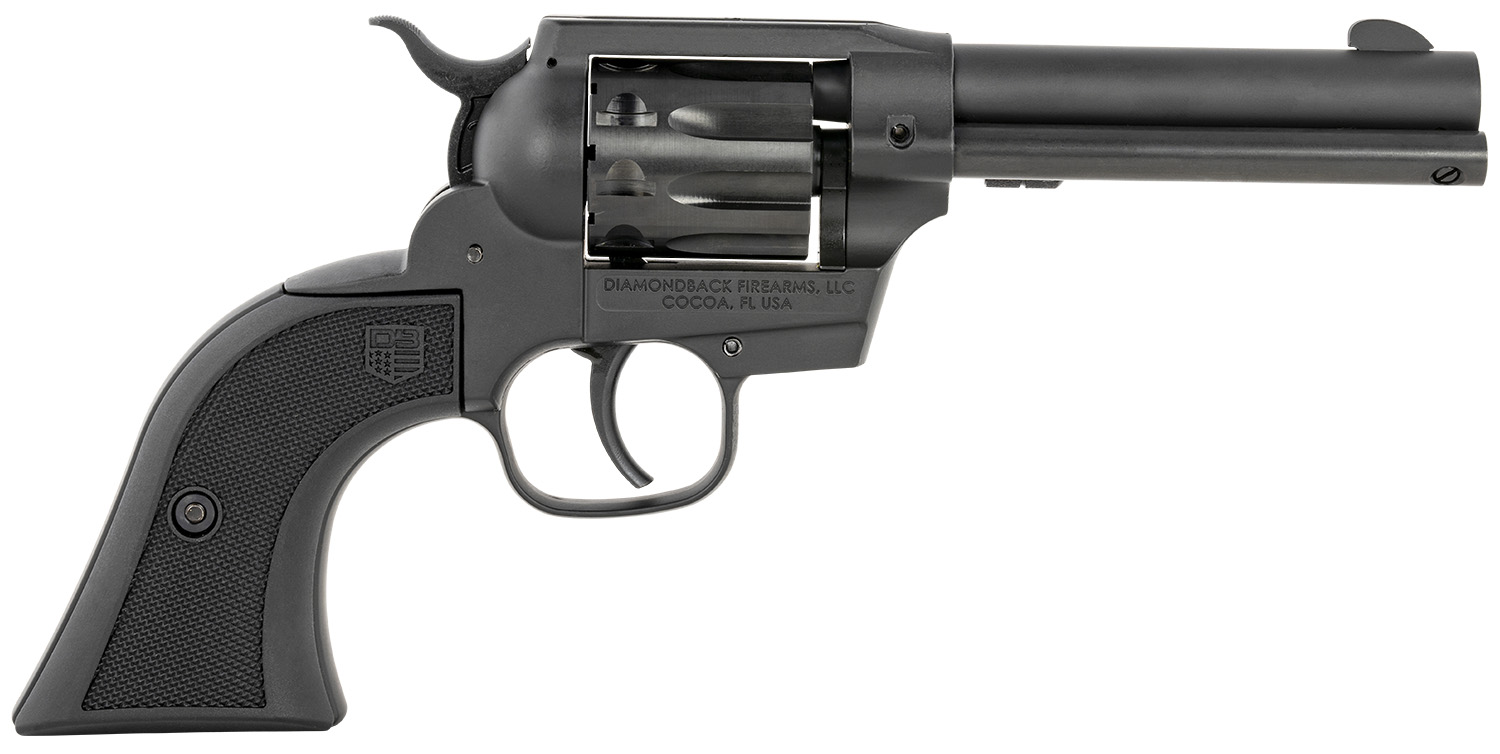 Diamondback DB051CA001 Sidekick 22 LR 9 Shot, 4.50" Black Cerakote Steel Barrel, Black Cerakote Zinc Alloy Frame, Black Cerakote Cylinder, Black Checkered Nylon Grip, Hammer Safety, Exposed Hammer 3 Diamondback DB051CA001 Sidekick 22 LR 9 Shot, 4.50" Black Cerakote Steel Barrel, Black Cerakote Zinc Alloy Frame, Black Cerakote Cylinder, Black Checkered Nylon Grip, Hammer Safety, Exposed Hammer