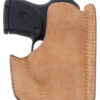 Galco PH838 Front Pocket Natural Horsehide Fits Glock 42/Sig P365 Ambidextrous 1 153605