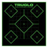 TruGlo TG14A25BB Tru-See 5- Diamond Target Self-Adhesive Heavy Paper Black/Green 12"x12" 25 Pack 2 157030