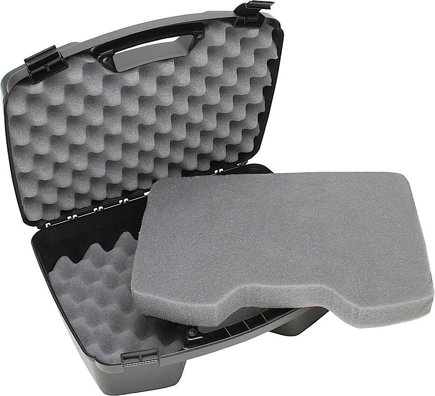 MTM Case-Gard 81140 Handgun Case Black Polypropylene Holds 4 Handgun w/ up to 8" Barrels & 6 Sub-Compacts w/ Magazines 3 MTM Case-Gard 81140 Handgun Case Black Polypropylene Holds 4 Handgun w/ up to 8" Barrels & 6 Sub-Compacts w/ Magazines