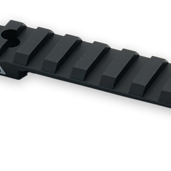 Weatherby J010004 Picatinny Rail  Matte Black Aluminum Weatherby Model 307 Weaver Mount Short Action 20 MOA