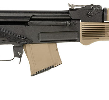 Arsenal SAM7R-62FDEM SAM7R  7.62x39mm 10+1 16.25" Black Chrome Lined Steel Barrel, Black Steel Receiver, Fixed Flat Dark Earth Synthetic Stock & Polymer Grip