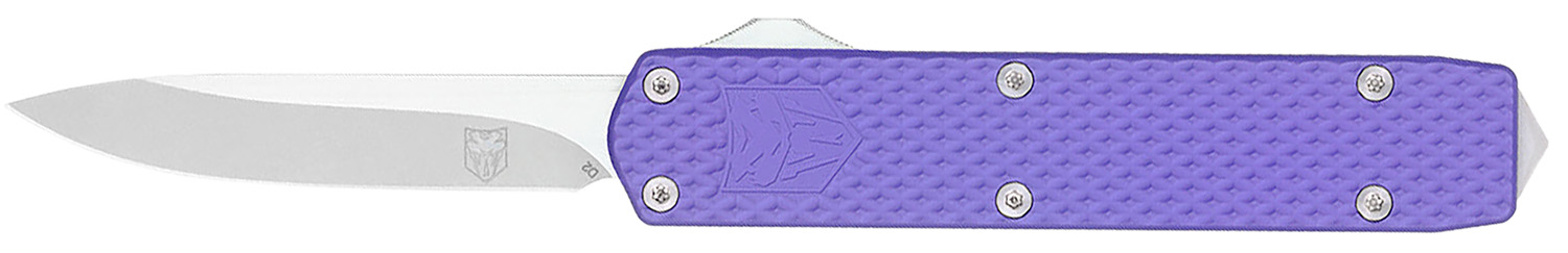 CobraTec Knives MNPURMGEN2DNS Mini Mamba Gen II 2.25" OTF Plain Stonewashed D2 Steel Blade, 3.38" Purple Textured Anodized Aluminum Handle, Features Glass Breaker, Includes Pocket Clip 3 CobraTec Knives MNPURMGEN2DNS Mini Mamba Gen II 2.25" OTF Plain Stonewashed D2 Steel Blade, 3.38" Purple Textured Anodized Aluminum Handle, Features Glass Breaker, Includes Pocket Clip