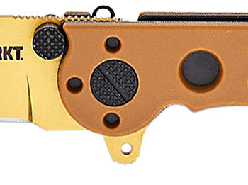 CRKT M16-01DZ M16-10DZ  EDC 3.03" Folding Plain Desert Tan D2 Steel Blade, Desert Tan GRN Handle