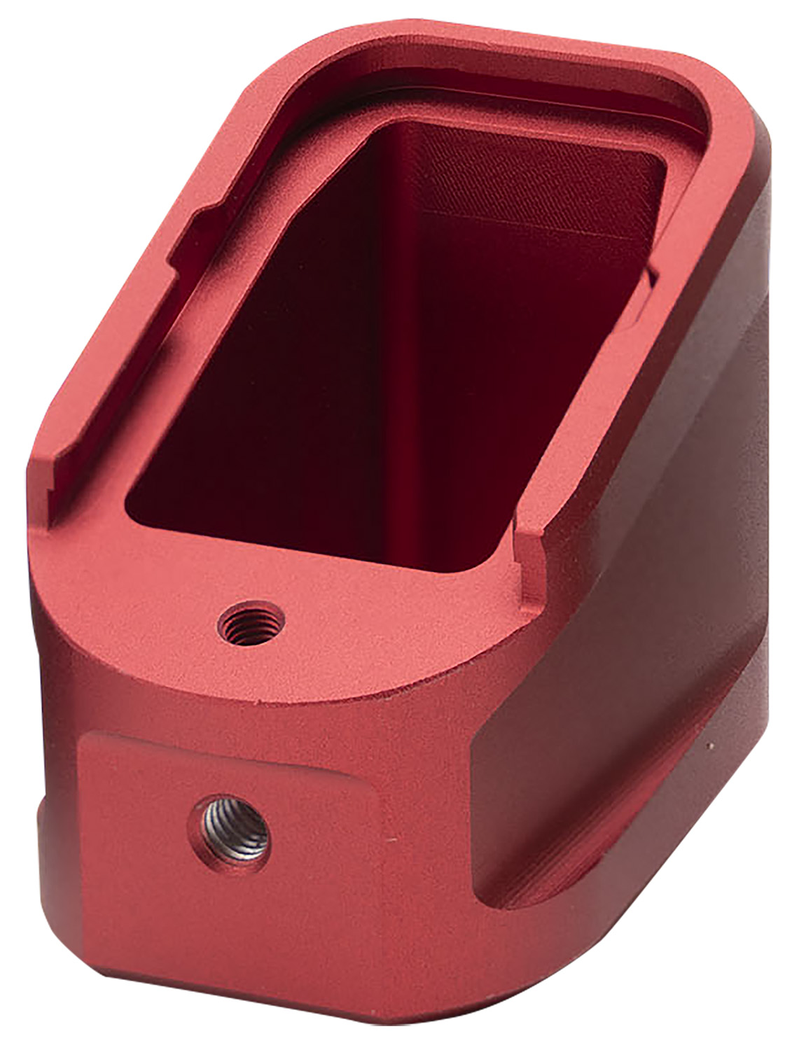 Strike Industries EMPALG17RED Extended Mag Plate Fits Glock G17 Fits Glock G22 Red 6061 T-6 Aluminum 3 Strike Industries EMPALG17RED Extended Mag Plate Fits Glock G17 Fits Glock G22 Red 6061 T-6 Aluminum