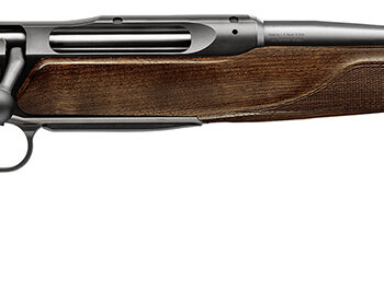 Sauer 80117094 505 Lux Full Size 308 Win 3+1 22" Matte Blued Threaded Barrel, Matte Blued Saddle Mount Steel Receiver, Grade 5 Wood Fixed Stock
