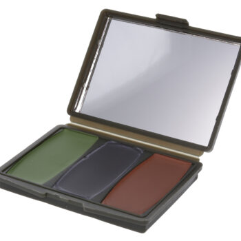 Hunters Specialties 00260 Camo-Compac 3 Woodland Makeup Kit Black/Brown/Green