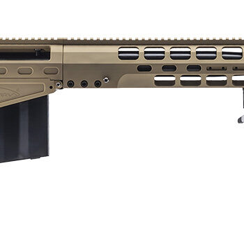 Thompson TAO50FDE TAO50  50 BMG 10+1 29" Black Steel Barrel, Flat Dark Earth Anodized Picatinny Rail Aluminum Receiver, Magpul PRS Gen3 Polymer Stock, Magpul MOE+ Grip, Features Accu-Tac Bipod