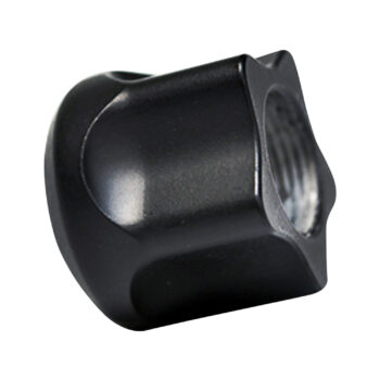 Timber Creek Outdoors 5/824TPBLC Thread Protector  Black Billet Aluminum 5/8"x24