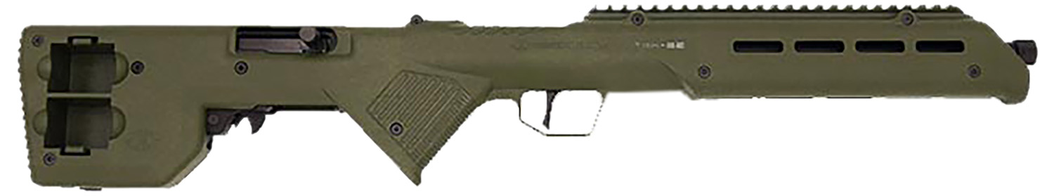 Desert Tech TRKRF2218GRN TREK-22 Green Compact 22 LR 10+1 18" Free Floating Steel Barrel, Picatinny Rail Receiver, M-LOK Handguards, Fixed Polymer Stock, Suppressor Ready 3 Desert Tech TRKRF2218GRN TREK-22 Green Compact 22 LR 10+1 18" Free Floating Steel Barrel, Picatinny Rail Receiver, M-LOK Handguards, Fixed Polymer Stock, Suppressor Ready