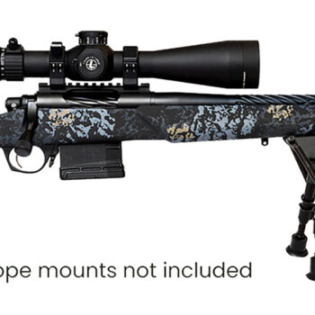 Horizon Firearms RF017S221814T19 Vandal Prime 22 Creedmoor 18" Black Spiral Fluted Threaded Barrel, Drilled & Tapped Receiver, Textured Iota EKO Carbon Fiber Stock