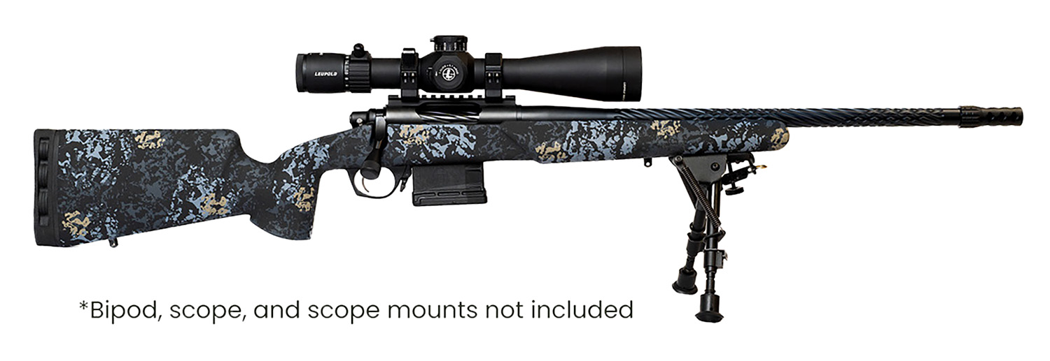 Horizon Firearms RF017S222214T19 Vandal Prime 22 Creedmoor 22" Black Spiral Fluted Threaded Barrel, Drilled & Tapped Receiver, Textured Iota EKO Carbon Fiber Stock 3 Horizon Firearms RF017S222214T19 Vandal Prime 22 Creedmoor 22" Black Spiral Fluted Threaded Barrel, Drilled & Tapped Receiver, Textured Iota EKO Carbon Fiber Stock