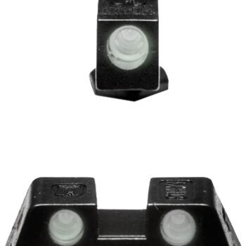 Glock 39928   Green Night Sight Black Frame Fits Glock 42/43