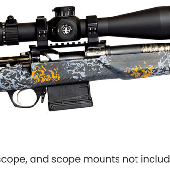Iota Outdoors RF010A122214C18 Venatic Carbon 6.5 PRC 22" Fluted Threaded Barrel, Drilled & Tapped Receiver, Arca Rail Forend, Iota EKO Carbon Fiber Stock