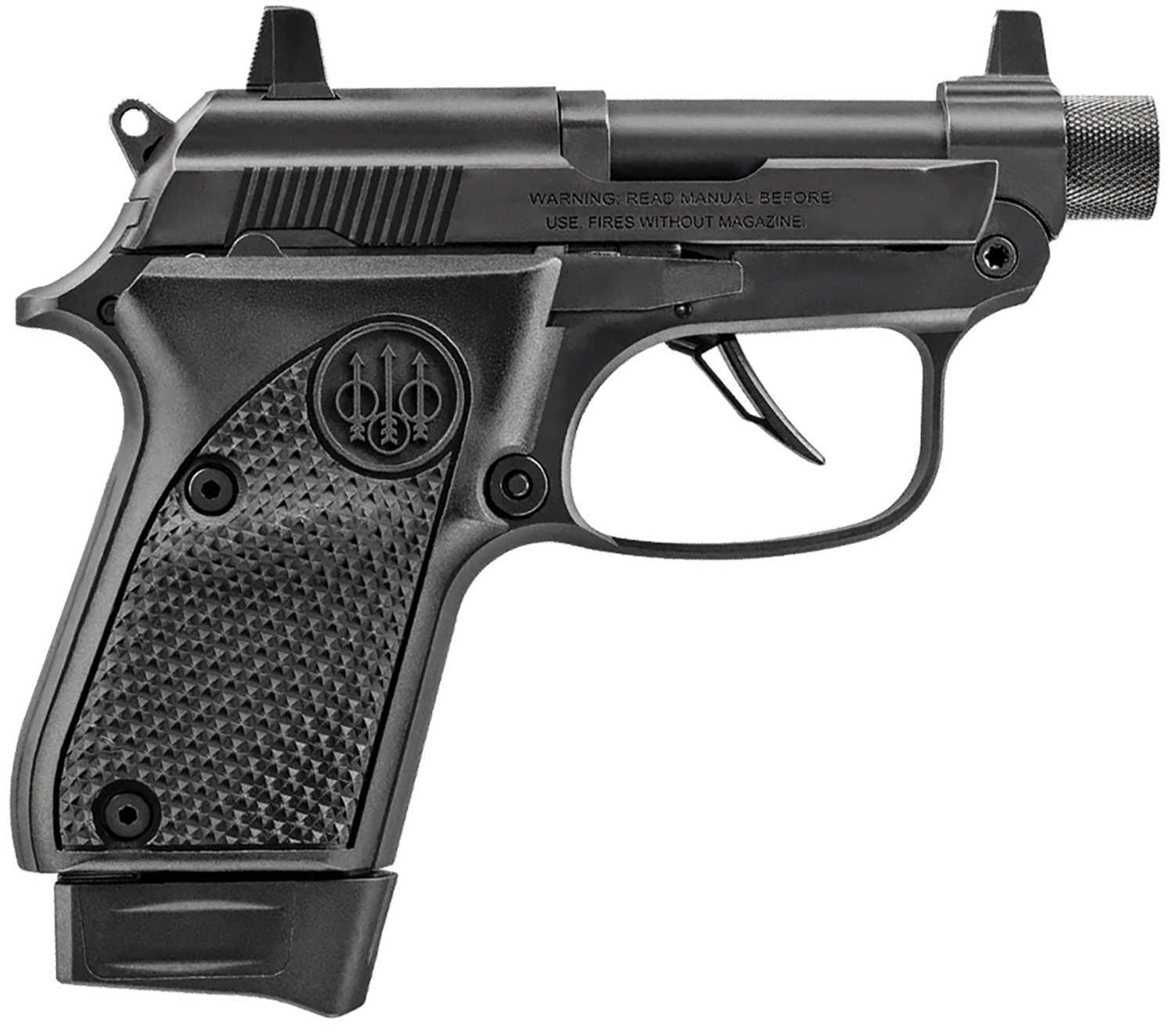 Beretta USA J20X22R8TB 20X Bobcat 22 LR 8+1 2.80" Black Steel Barrel, ELS/Serrated Steel Slide & Polymer Frame w/Beavertail, Helica Texture Grip 3 Beretta USA J20X22R8TB 20X Bobcat 22 LR 8+1 2.80" Black Steel Barrel, ELS/Serrated Steel Slide & Polymer Frame w/Beavertail, Helica Texture Grip