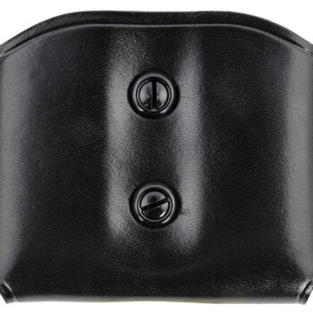 Galco DMC22B DMC Mag Carrier Double Black Leather Belt Loop Belts 1.50-1.75" Wide Compatible w/ Glock 35 Ambidextrous Hand