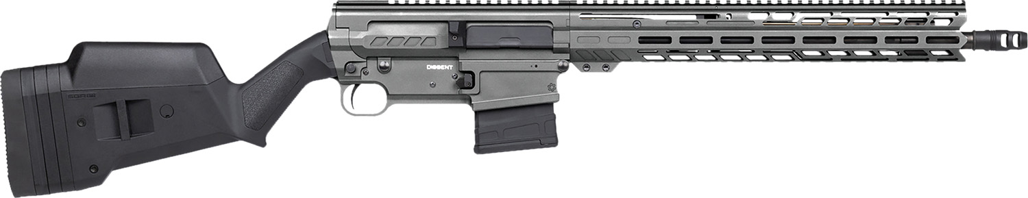 CMMG 38A530CTNG Dissent BR3 308 Win 10+1 16.10" Black Nitride Threaded Barrel, Tungsten Cerakote Aluminum Receiver w/Picatinny Rail, M-LOK Handguard, Magpul SGA Black Polymer Stock, Ambidextrous 3 CMMG 38A530CTNG Dissent BR3 308 Win 10+1 16.10" Black Nitride Threaded Barrel, Tungsten Cerakote Aluminum Receiver w/Picatinny Rail, M-LOK Handguard, Magpul SGA Black Polymer Stock, Ambidextrous
