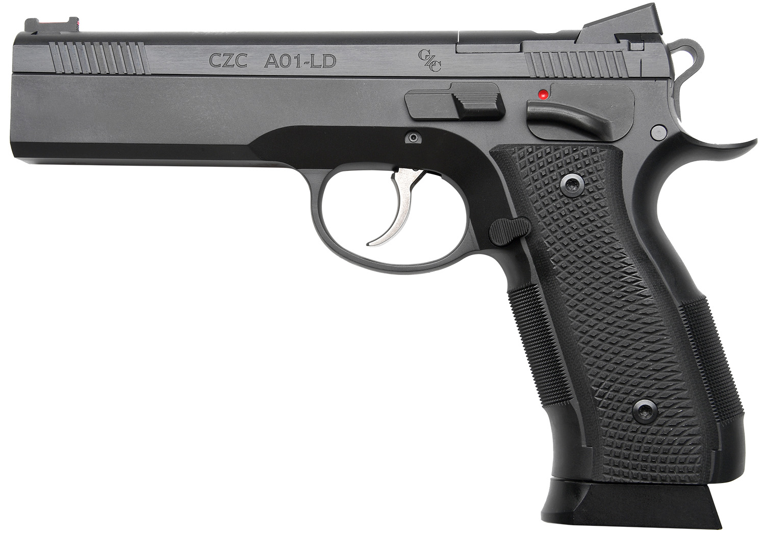 Cz Custom Shop 96336 A01-LD 9mm Luger 19+1 5" Match Grade Bull Barrel, Black Optic Cut/Serrated Steel Slide, Black Polycoat Steel Frame w/Beavertail, Black G10 Grip, Long Dustcover 3 Cz Custom Shop 96336 A01-LD 9mm Luger 19+1 5" Match Grade Bull Barrel, Black Optic Cut/Serrated Steel Slide, Black Polycoat Steel Frame w/Beavertail, Black G10 Grip, Long Dustcover