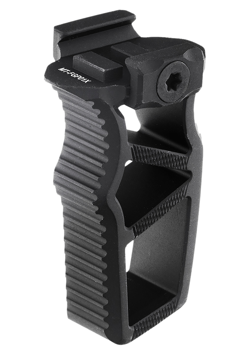 Leapers MTFGP01X Ultra Slim Foregrip Matte Black Anodized Aluminum 3 Leapers MTFGP01X Ultra Slim Foregrip Matte Black Anodized Aluminum