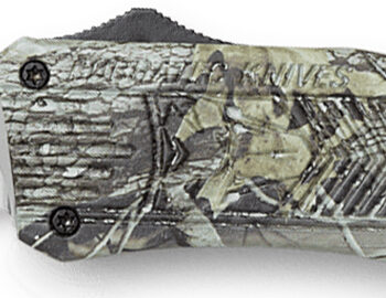 CobraTec Knives MWDCTK1MDNS CTK-1 American Flag Medium 3" OTF Drop Point Plain D2 Steel Blade, 5" Woodland Camo Aluminum Alloy Handle