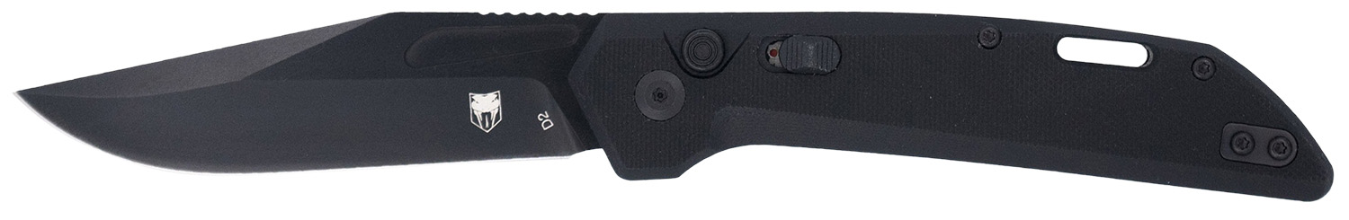 CobraTec Knives CTNAJBLK Naja 3.50" Folding Plain Black Powder Coated D2 Steel Blade, 4.75" Black G10 Scales Handle 3 CobraTec Knives CTNAJBLK Naja 3.50" Folding Plain Black Powder Coated D2 Steel Blade, 4.75" Black G10 Scales Handle