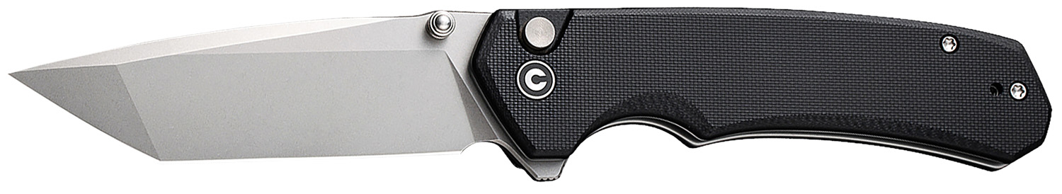 Civivi Knives C19059C-1 Brazen 3.46" Folding Tanto Plain Stonewashed D2 Steel Bladen Black Textured G10 Handle 3 Civivi Knives C19059C-1 Brazen 3.46" Folding Tanto Plain Stonewashed D2 Steel Bladen Black Textured G10 Handle