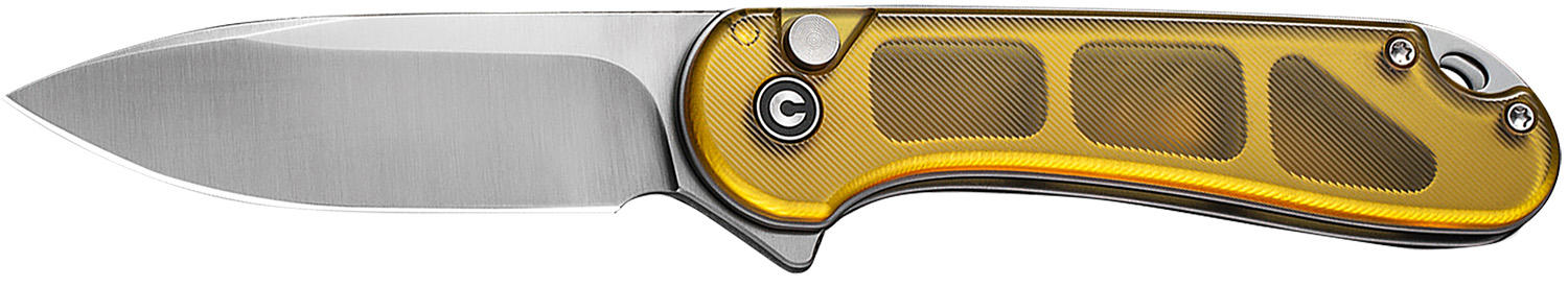 Civivi Knives C18062P-7 Elementum II EDC 2.96" Folding Drop Point Plain Satin Nitro-V Steel Blade, Ultem Handle 3 Civivi Knives C18062P-7 Elementum II EDC 2.96" Folding Drop Point Plain Satin Nitro-V Steel Blade, Ultem Handle