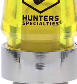Hunters Specialties HS-WF-SRGC E-Z-E Plucker Short Reed Goose Call Black/Yellow Polycarbonate