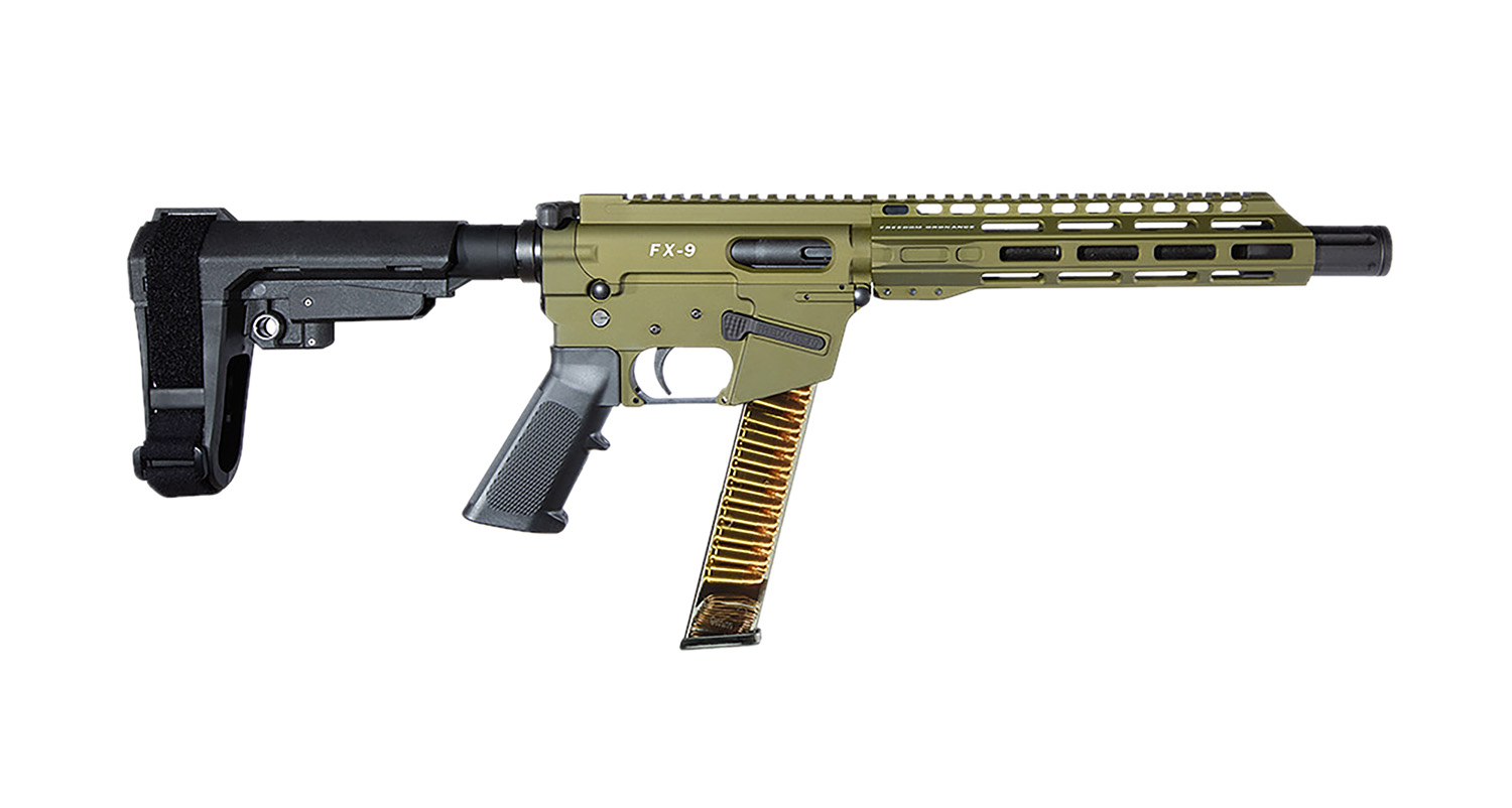 FREEDOM ORDNANCE FX9P10S-ODG FX9P 9mm Luger 31+1 10" OD Green 3 FREEDOM ORDNANCE FX9P10S-ODG FX9P 9mm Luger 31+1 10" OD Green